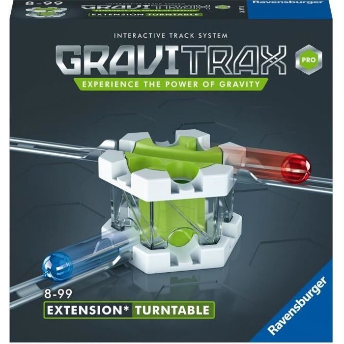 GraviTrax PRO Bloc d'action Turntable - Ravensburger - Circuit de billes créatif STEM