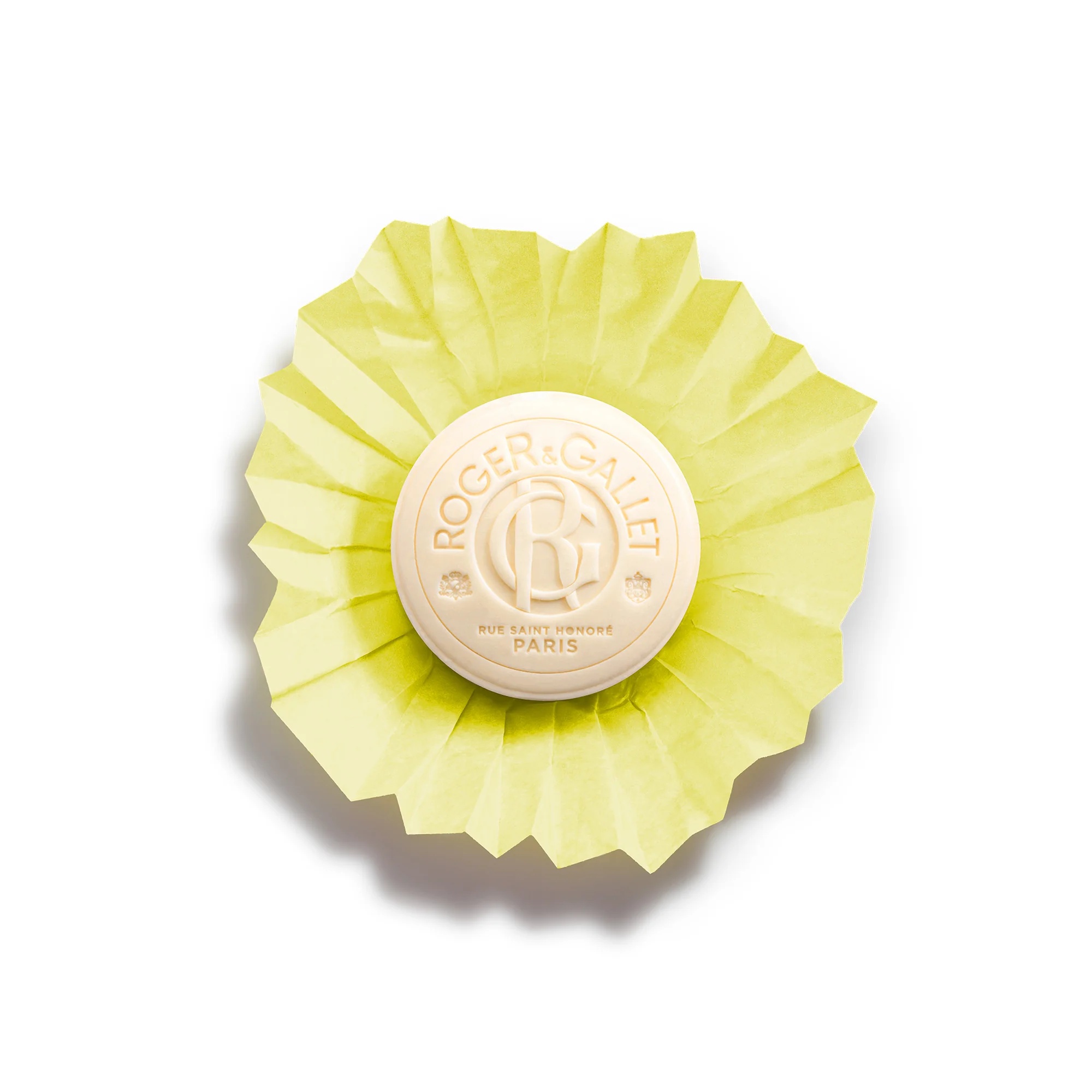 ROGER & GALLET R&G Jabón de Bienestar Fleur D'Osmanthus 100 g Limpiador sólido para manos y cuerpo