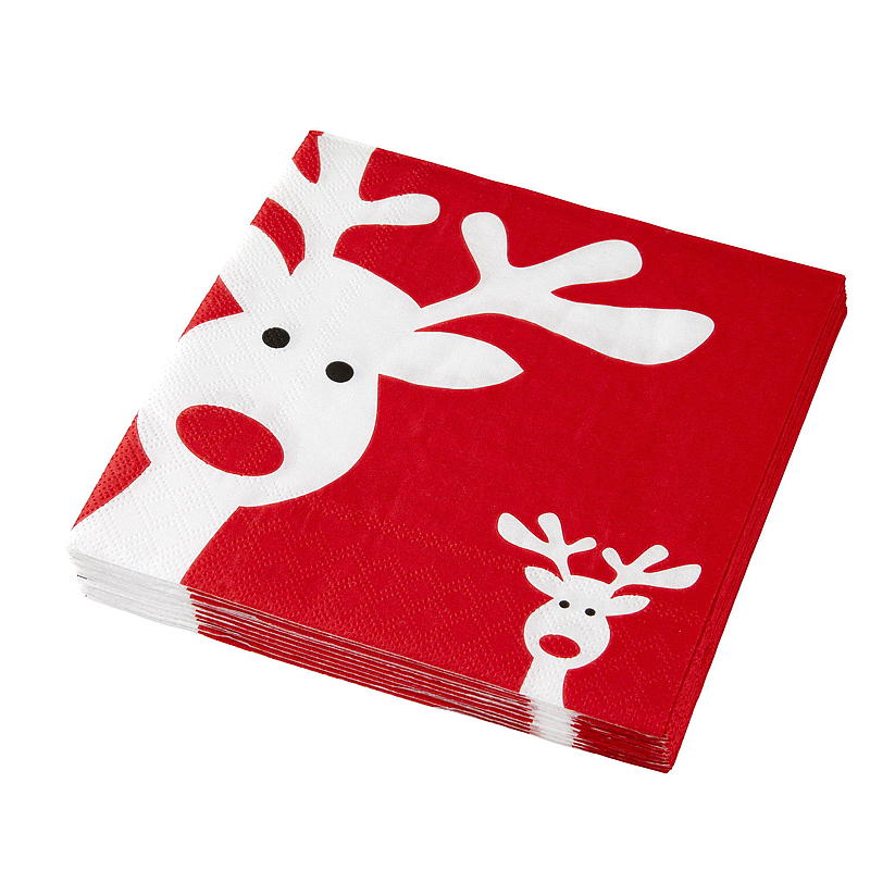 Vie Eco Servetter 20-pack 33x33 cm, julmotiv
