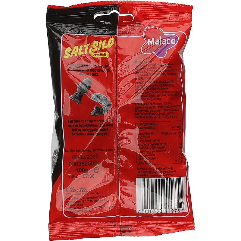 Arenque salado Malaco 100 g Malaco