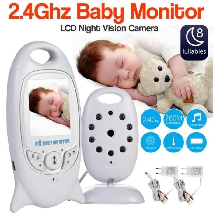 Monitor para bebés - VB601 Baby Listener - 2 pulgadas - Blanco - Adulto