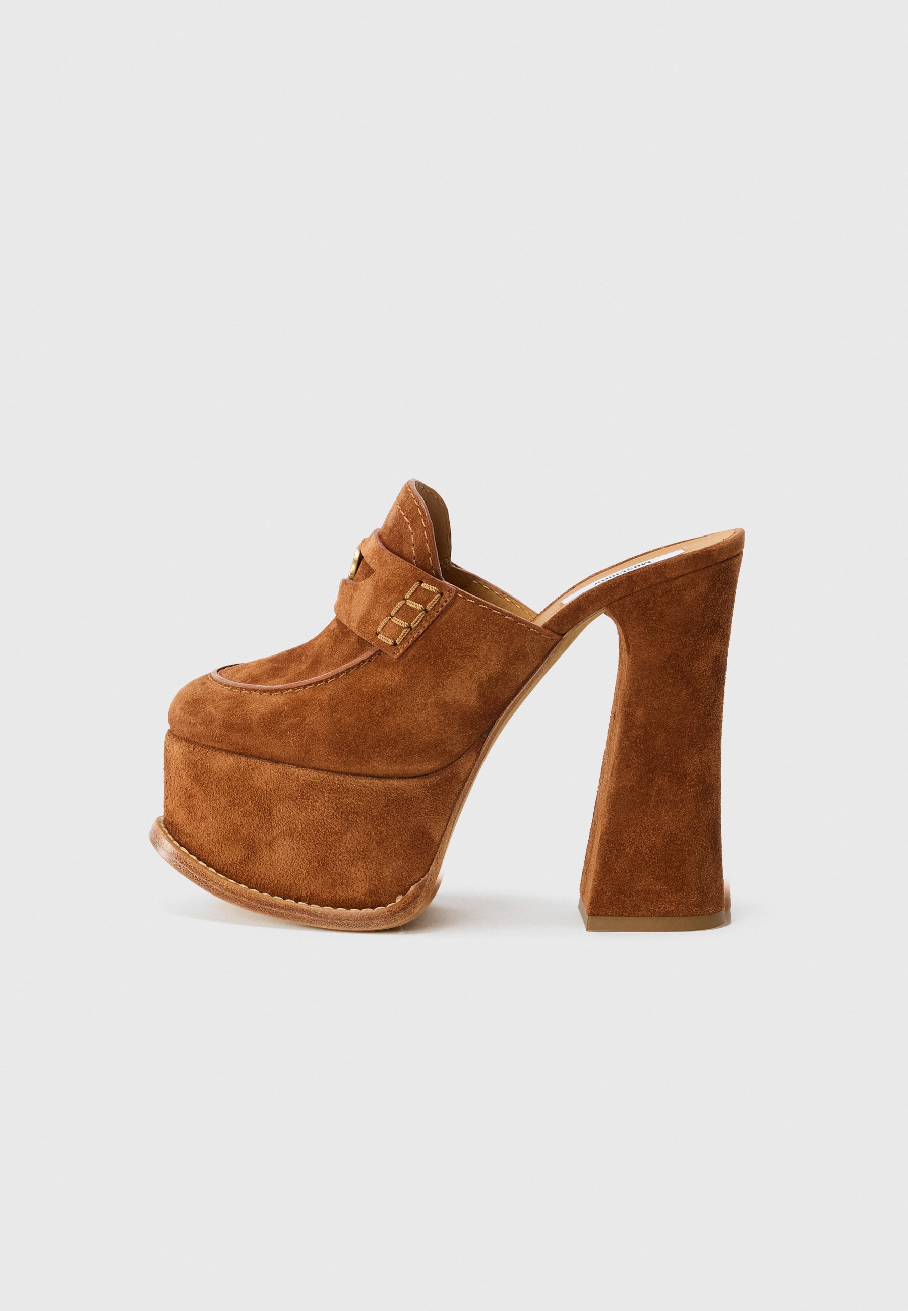 Sandálias de salto alto MOSCHINO - ferrugem