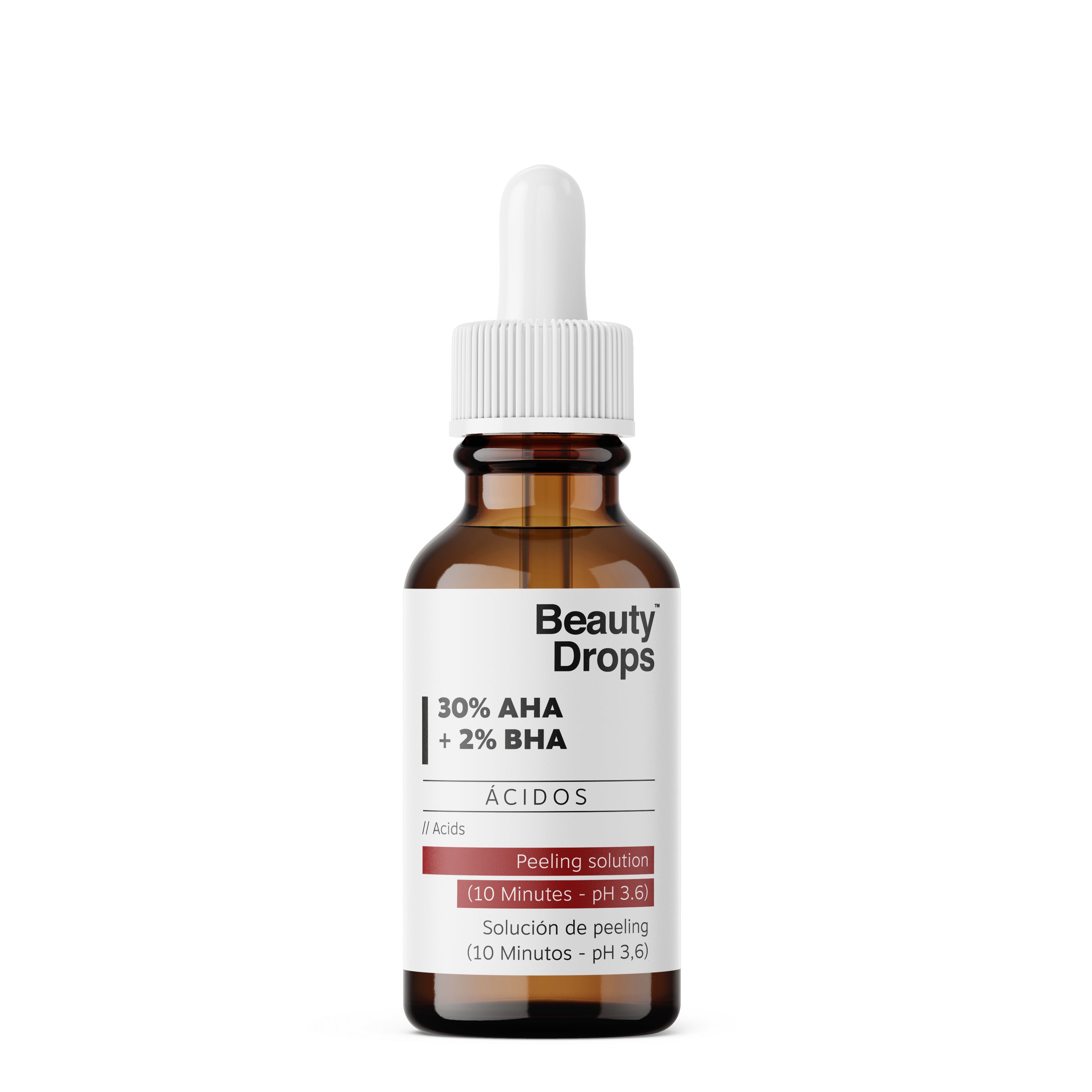 Pīlings serums 30% AHA 2% BHA Sejas dermokosmētika