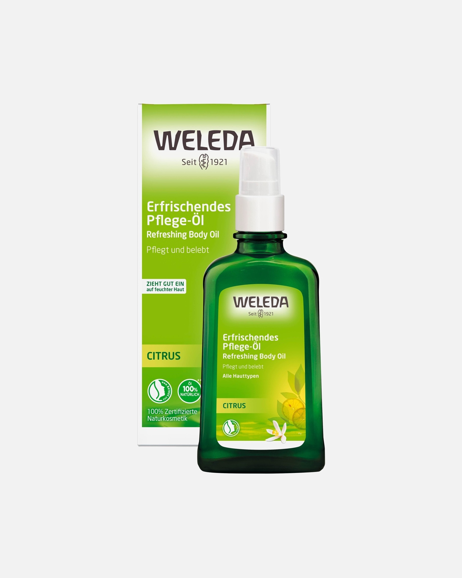 Weleda osvježavajuće ulje za tijelo s citrusima - 100 ml
