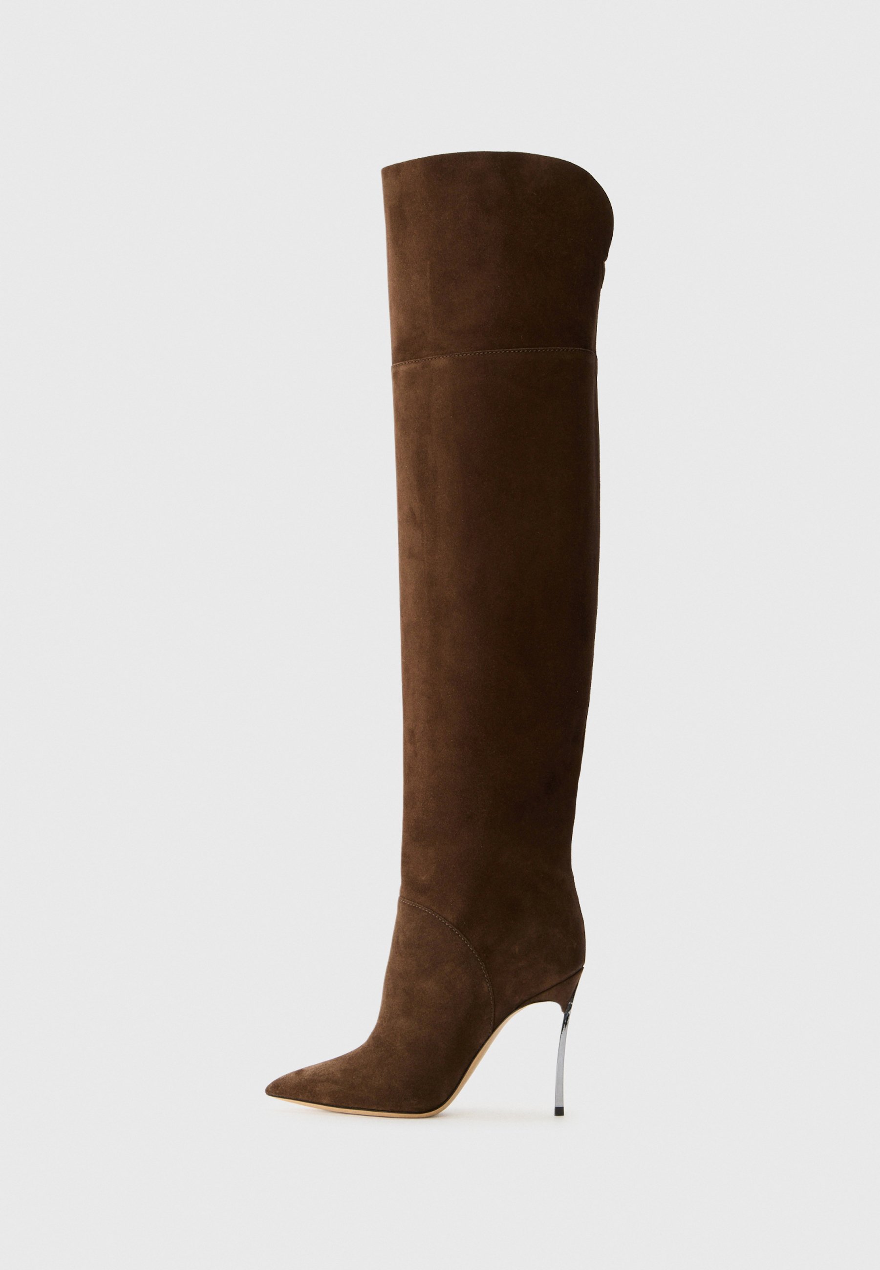 Casadei BLADE ZINCO - Stiefeletten mit hohem Absatz - braun