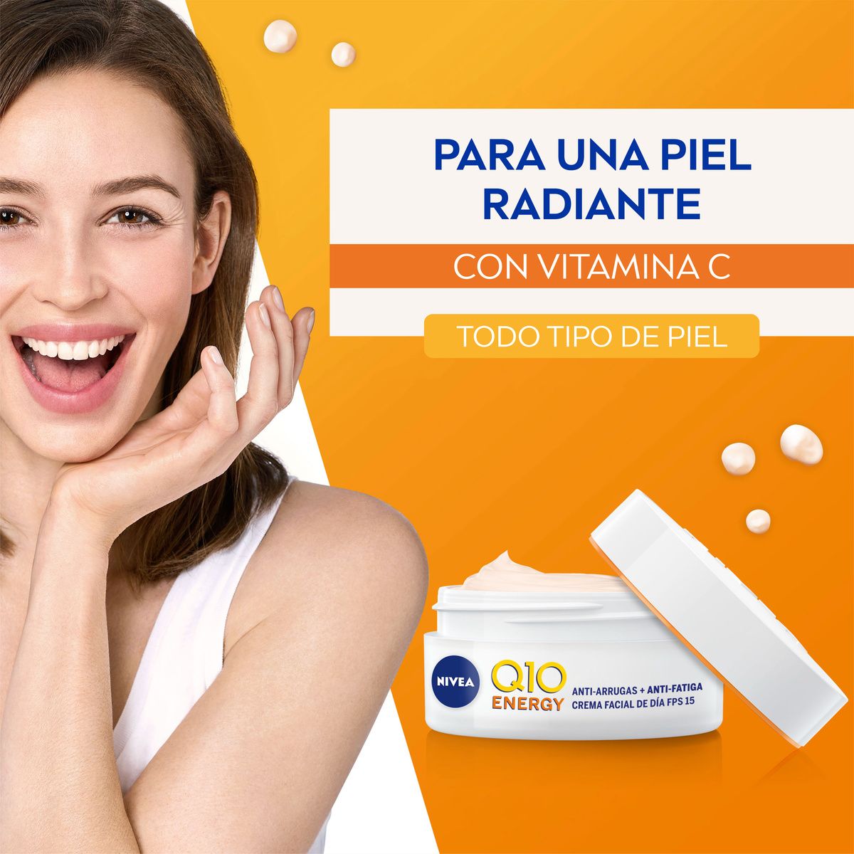 Q10 Energy Energizirajuća dnevna krema protiv bora SPF 15 Kreme protiv bora i starenja