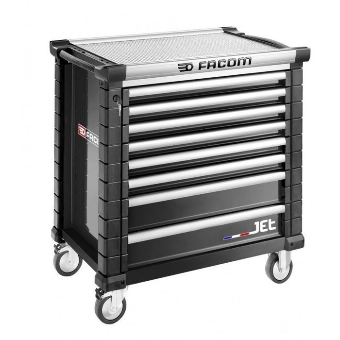 Carrello portautensili FACOM JETM4 a 8 cassetti, nero - JET.8NM4APF