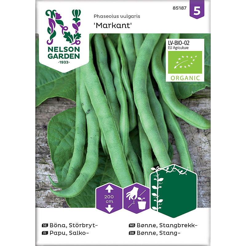 Semi da giardino Nelson Bonne Stangbrekk-, Markant, biologici