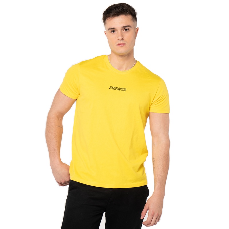  Camiseta Manga Corta Bordado Rams 23