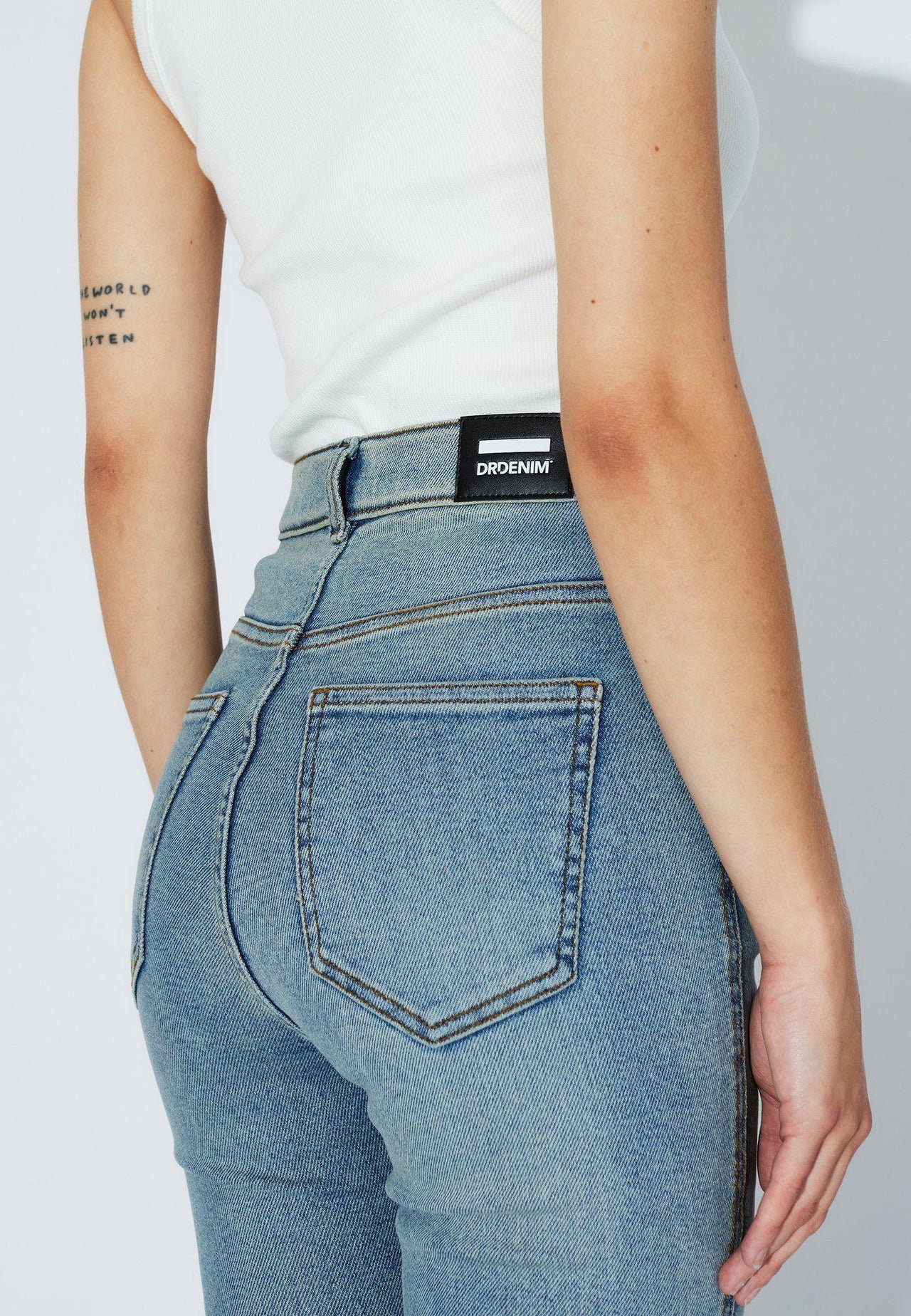 Dr.Denim MOXY - Jeans Skinny Fit - mantello leggero vintage