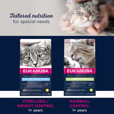 Eukanuba Contrôle des boules de poils Adulte