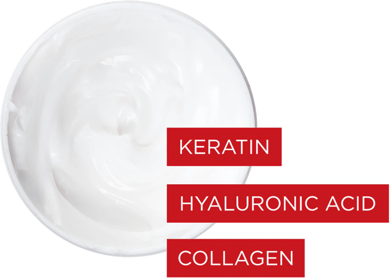 Kallos Hair Pro-Tox Maske für schwaches und geschädigtes Haar mit Kokosnussöl, Hyaluronsäure und Kollagen