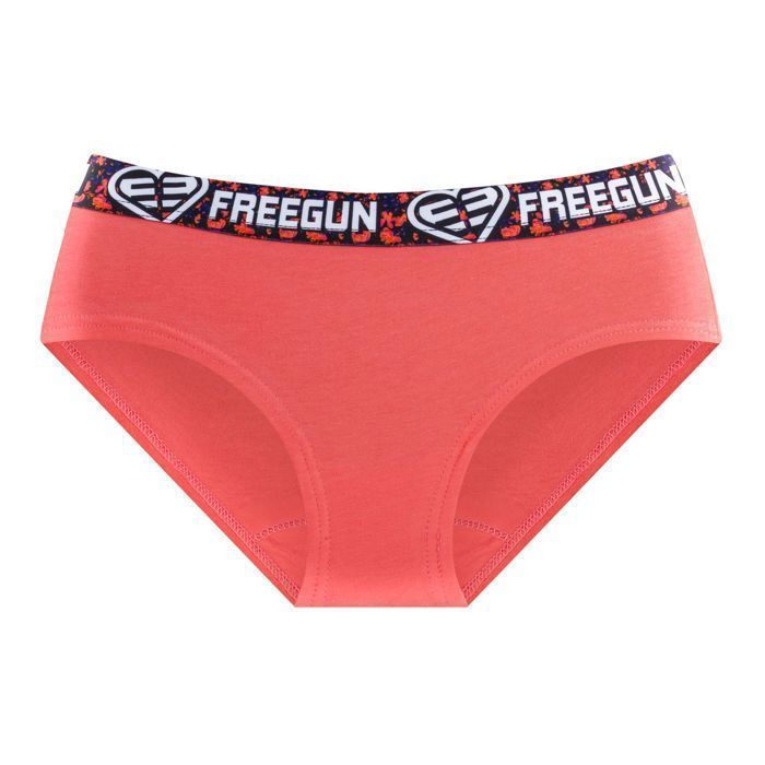 Mutandine in cotone Freegun, confezione da 3 per ragazze