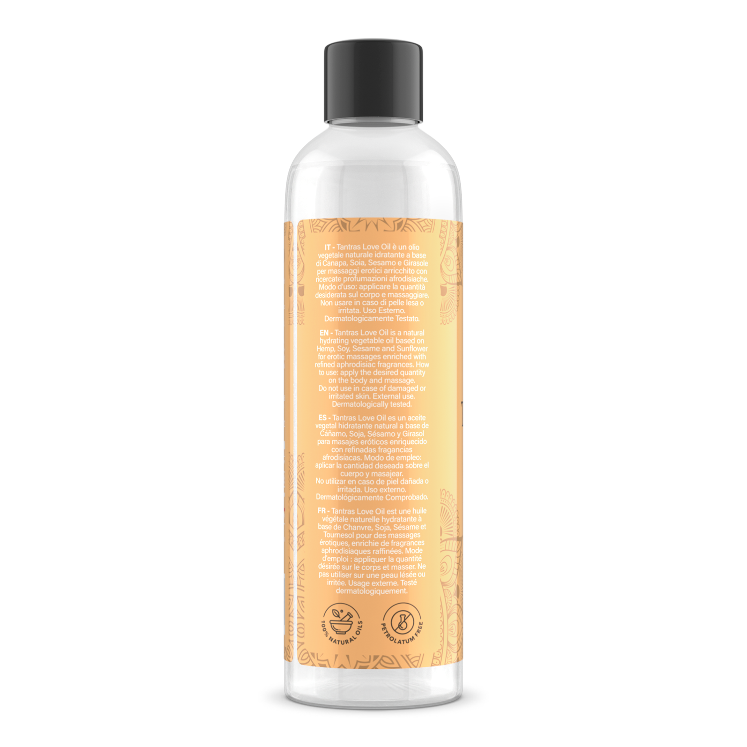 Huile d'amour IntimateLine Tantras Soleil tropical