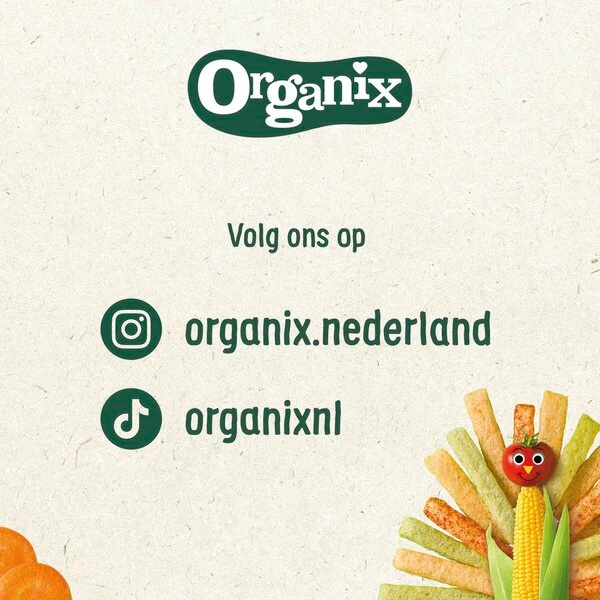 Organix Bio 6M+ Melty Baby piškoti<br>4 kosi