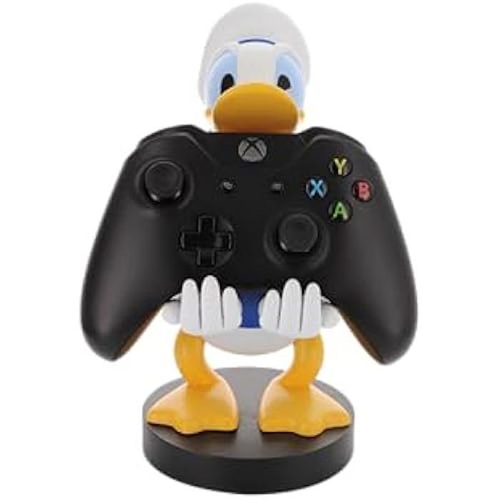 Figura de juego de Donald Duck de Disney - CABLEGUYS - Soporte para mando o smartphone - Cable USB incluido - 20 cm