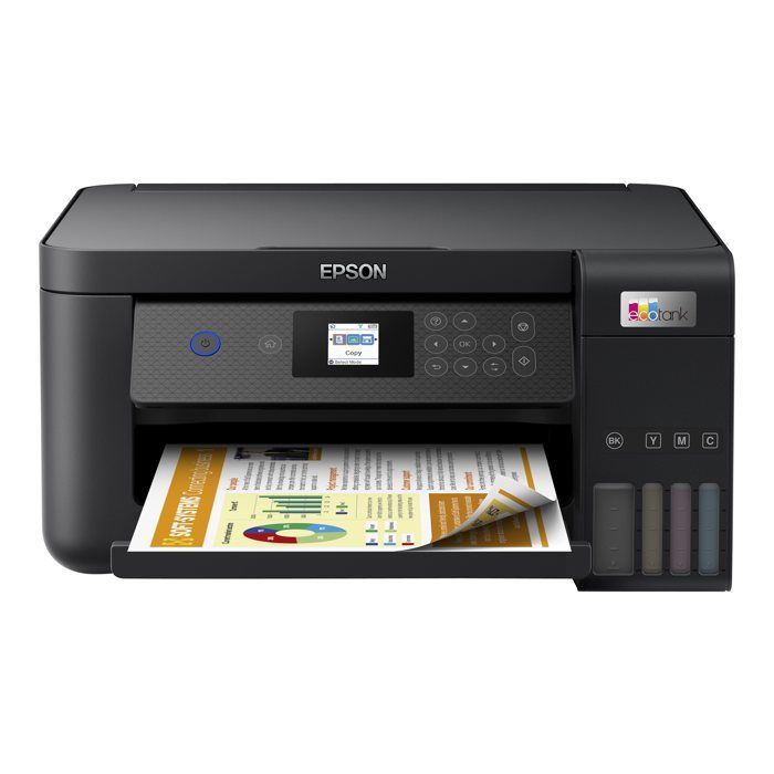 Multifunction Printer - Epson - EcoTank ET-2850 - Inkjet - Wireless - A4