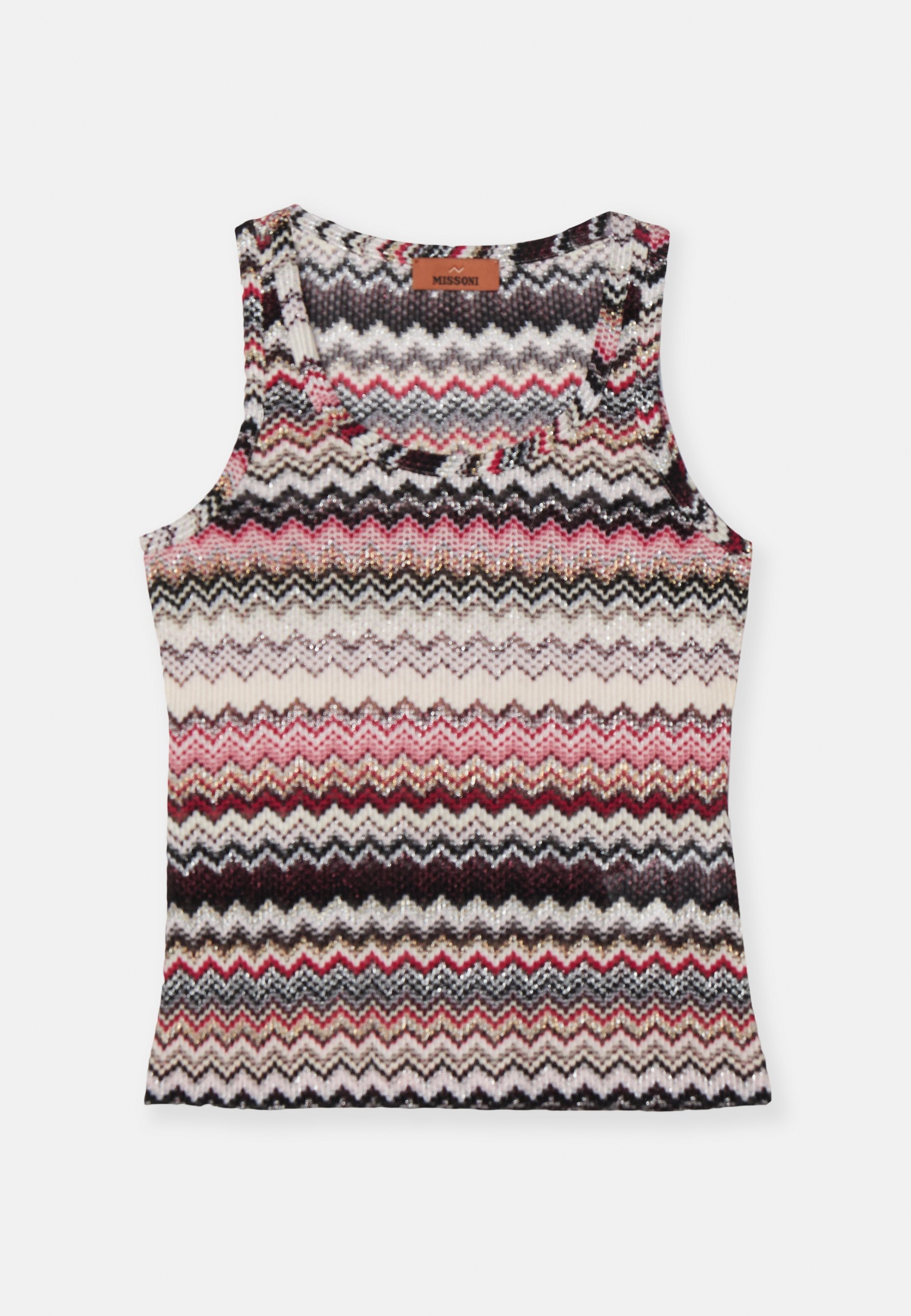 Missoni TANK - Top - multi pink/beige