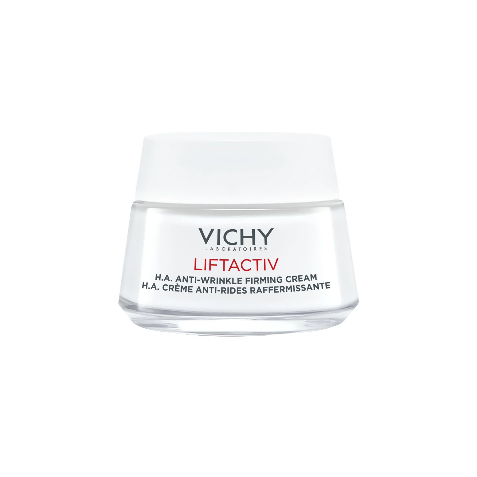 Creme VICHY Liftactiv HA para pele normal a mista 50 ml, firmador e antirrugas.