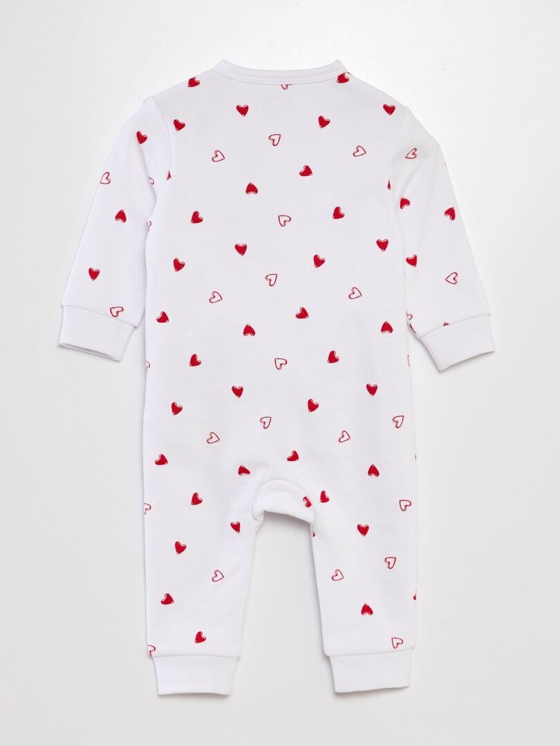 Tutina lunga calda 'amore' - BIANCO