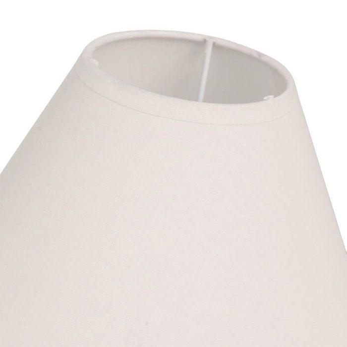 Abat-jour conique beige  Hauteur 14,5 cm