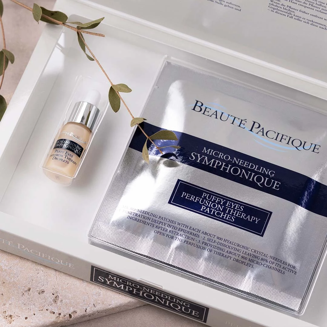 Micro-Needling Symphonique Puffy Eyes Perfúziós terápiás kezelő készlet 4 db - Beauté Pacifique