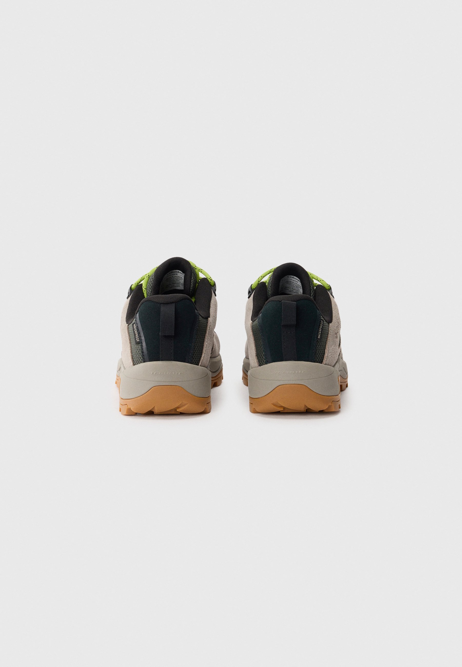 Columbia REDMOND IV - Wandelschoenen - grind/nappa groen