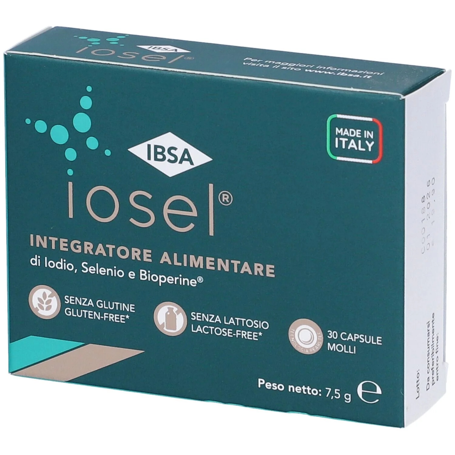 IBSA Iosel 30Gélules molles Thyroïde