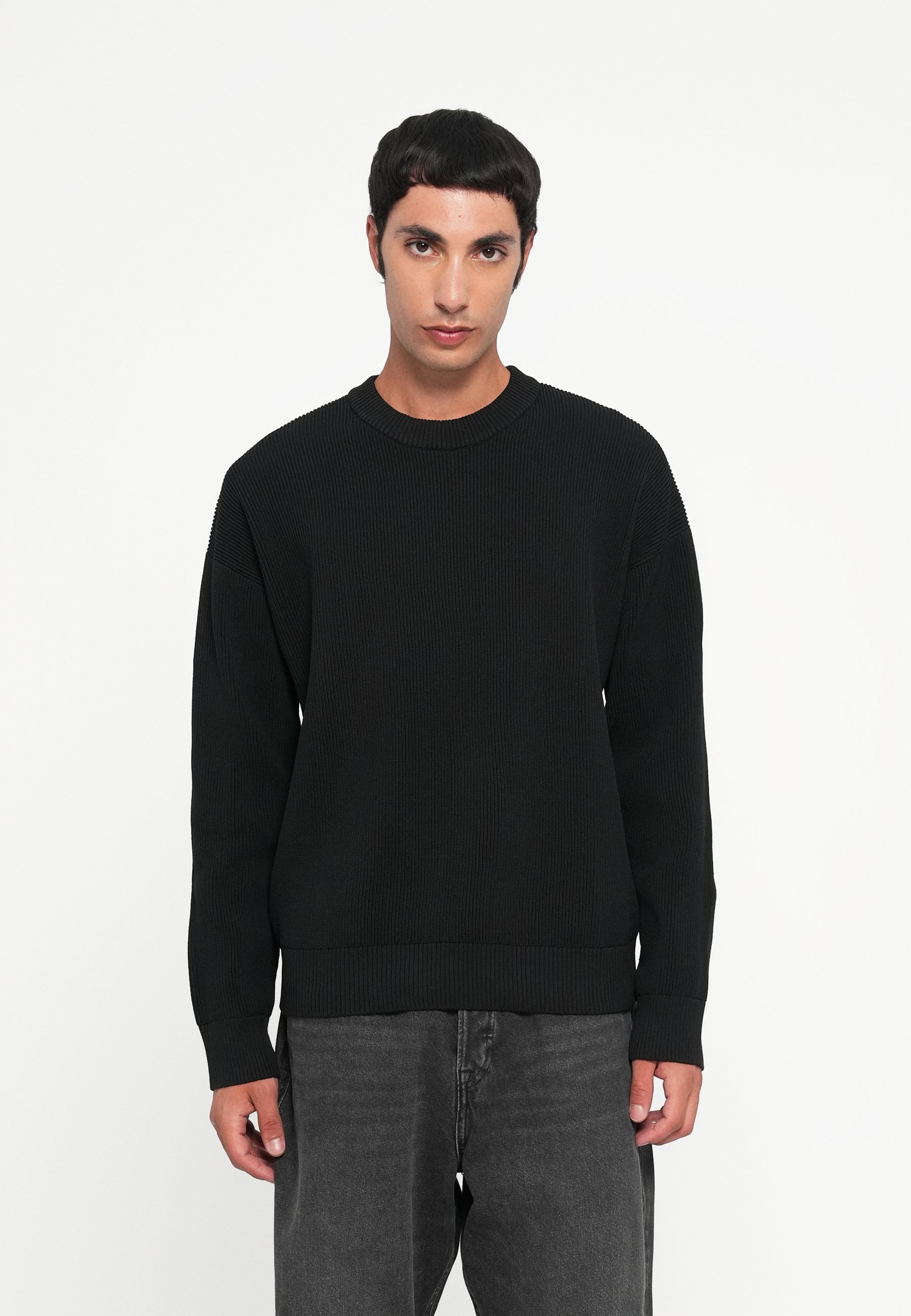 Jack & Jones JCOUNION CREW NECK - Suéter - preto
