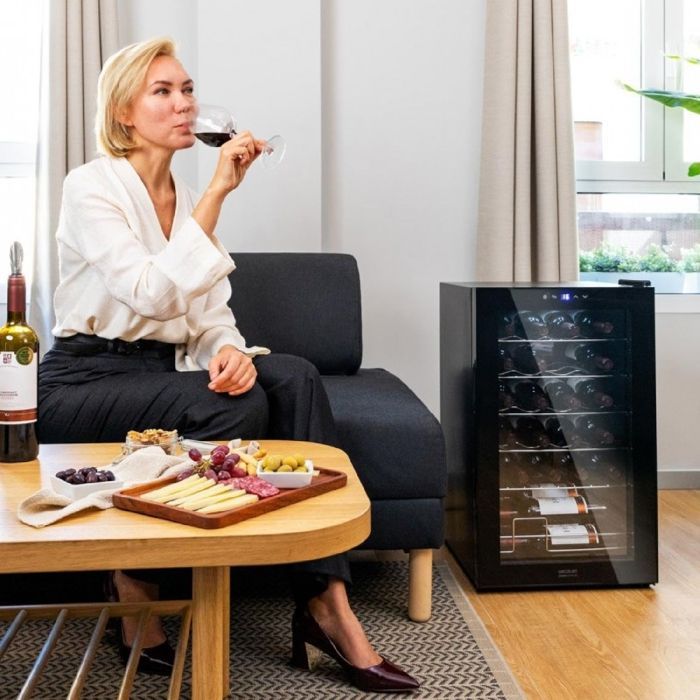Cecotec Bolero GrandSommelier 2450 Zwarte Compressor Wijnkelder