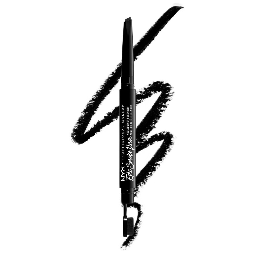 NYX Professional Makeup Eyeliner Epic Smoke Liner, kampuotas akių kontūro pieštukas ir blenderis – 0,2 g