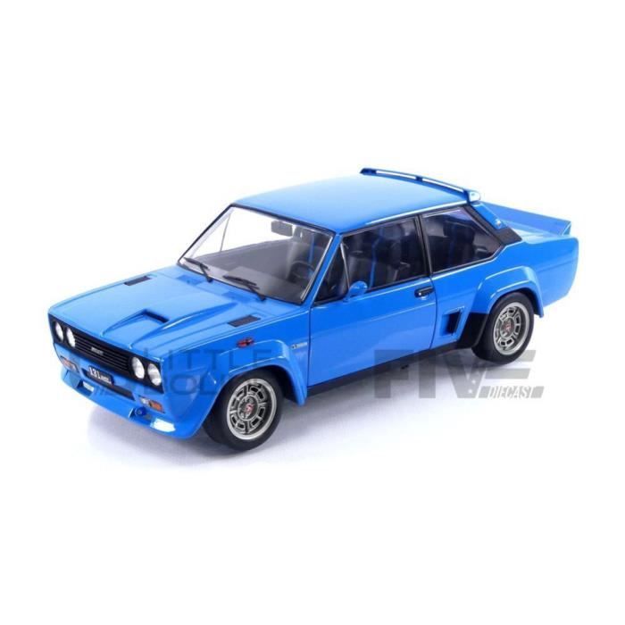 Miniatura de carro - SOLIDO - FIAT 131 Abarth - 1980 - Azul - 1/18