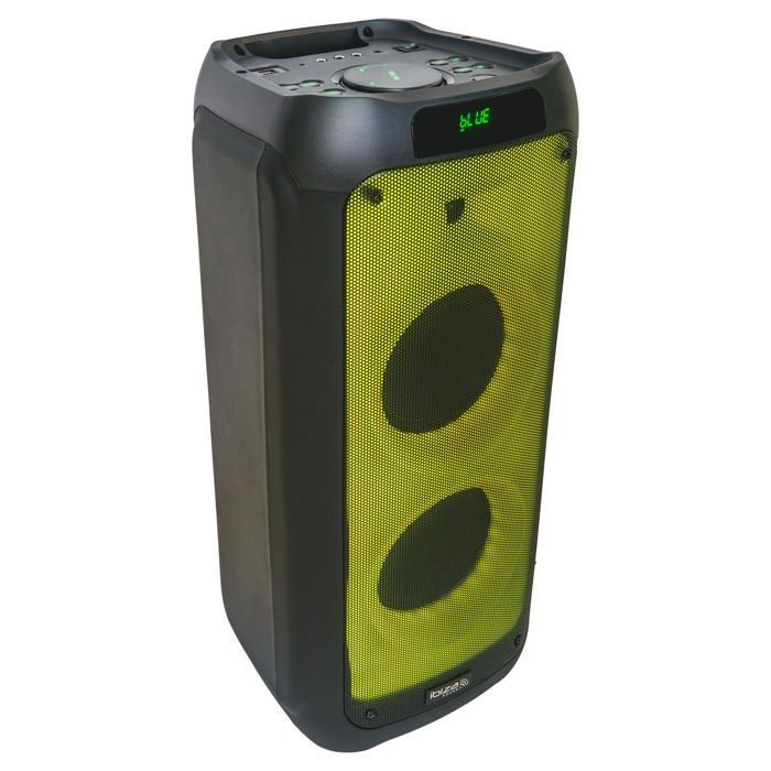 Active speaker - IBIZA - 10-5539 - 600W - Bluetooth - LED Fire