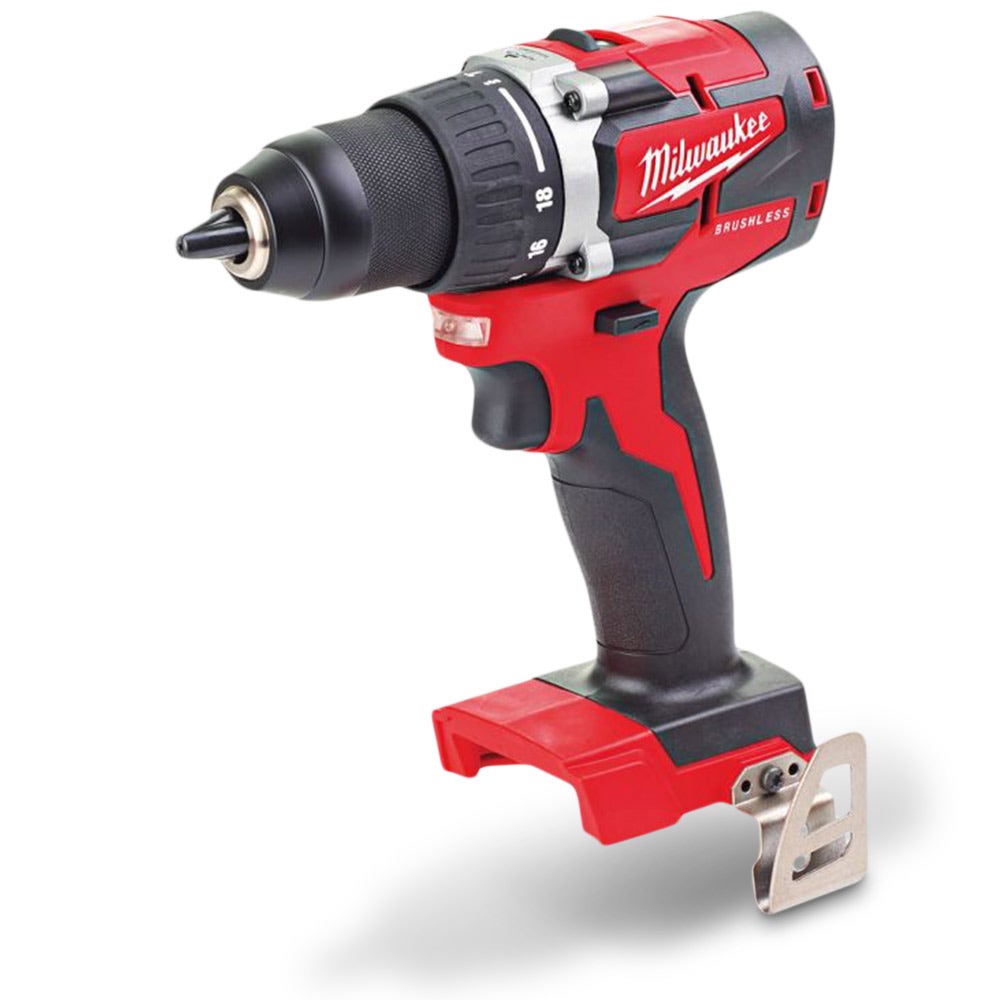 Set burghiu/șurubelniță MILWAUKEE 18V fără perii 13mm Gen 3 M18CBLDD-302C