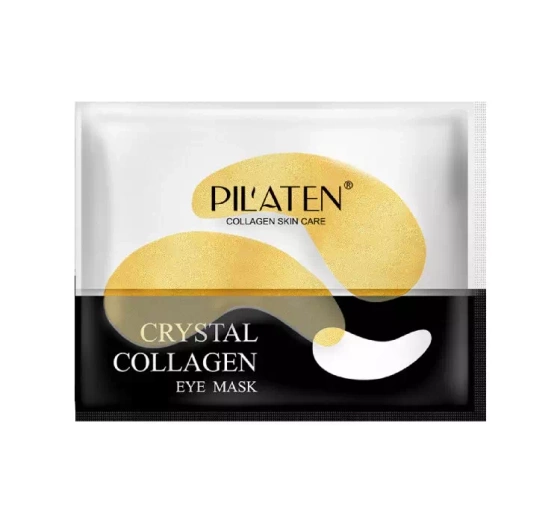 PILATEN CRYSTAL COLLAGEN KOLAGENOWE PŁATKI PO OCZY ZE ZŁOTEM 2SZT