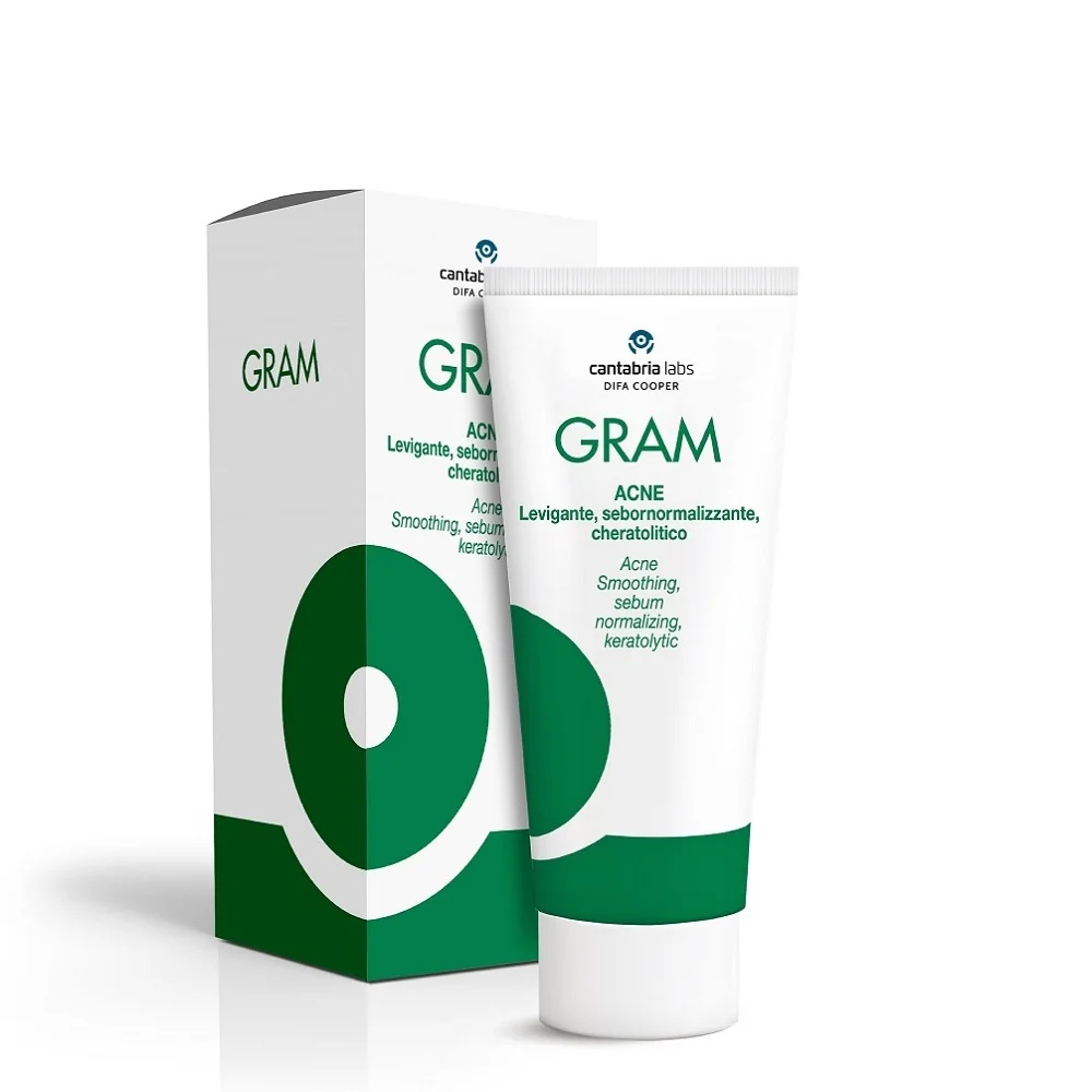 CANTABRIA LABS DIFA COOPER Gram Acne Sebum normalizuojantis ir lyginamasis veido kremas 50 ml