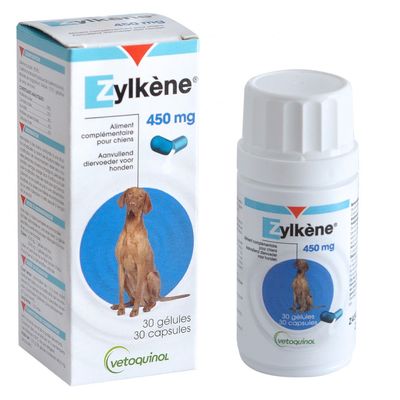 Zylkene capsules 450 mg voor grote honden van 30 kg en meer.