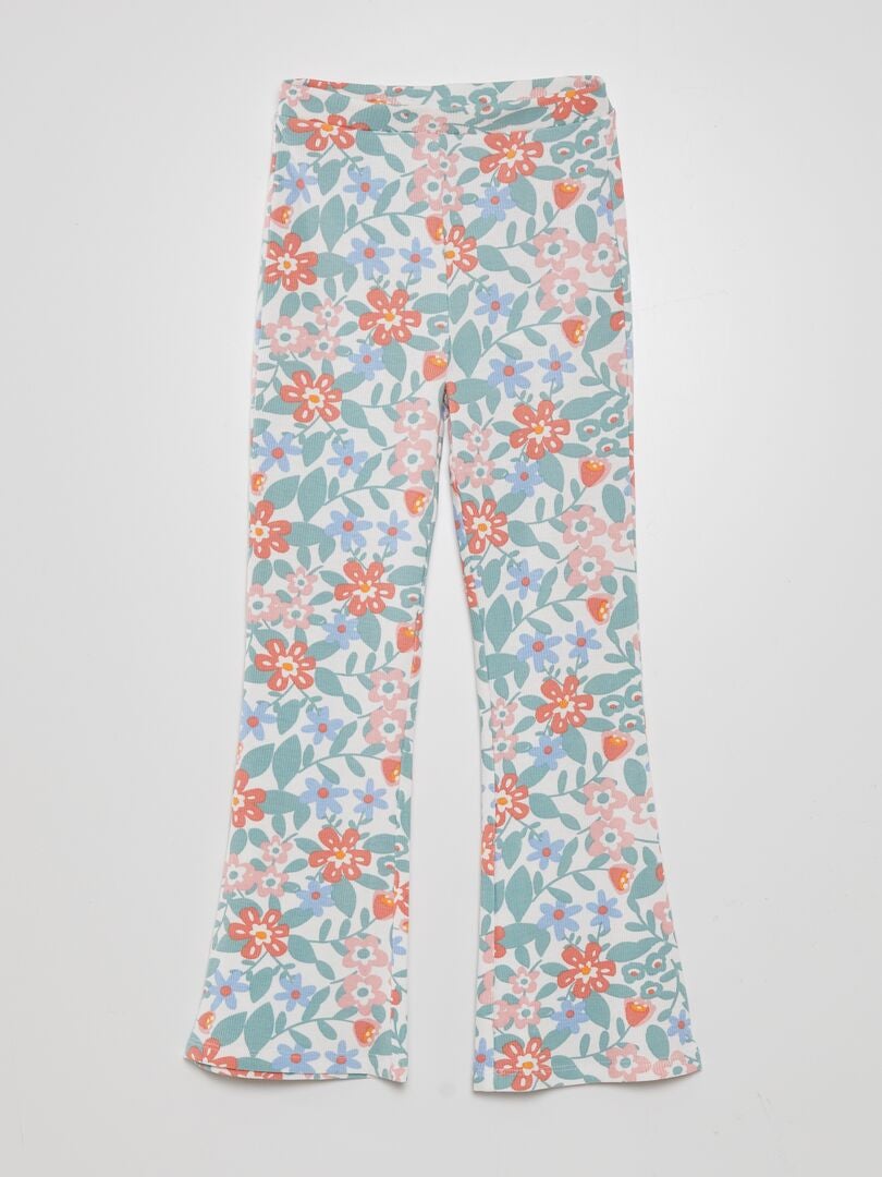 Bootcut legging - BEIGE