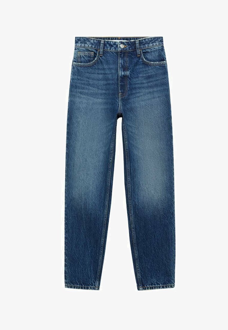 Mango Relaxed Fit jeans - donkerblauw