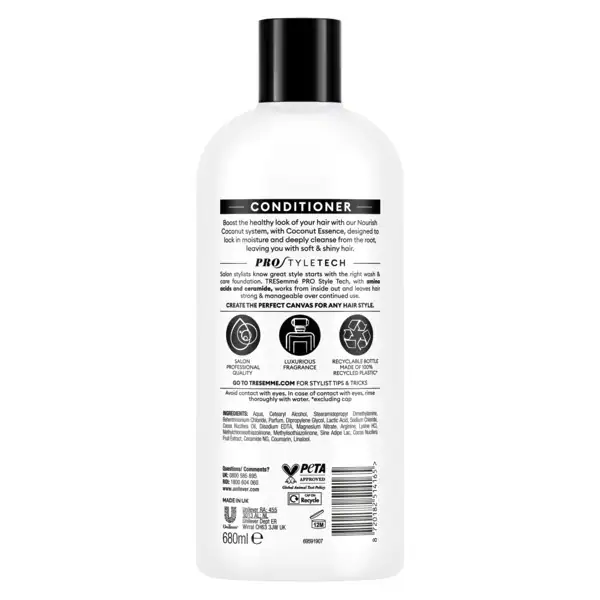 Balsam de păr TRESemmé Nourish Coconut 680 ml