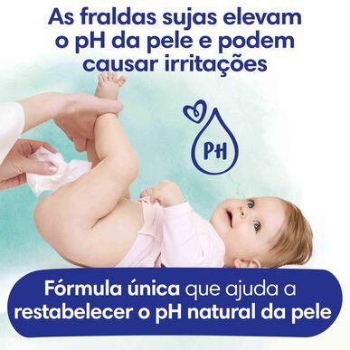 Dodot Baby Aqua Pure 0 % plastkluter, pakke, 3 x 48 enheter.