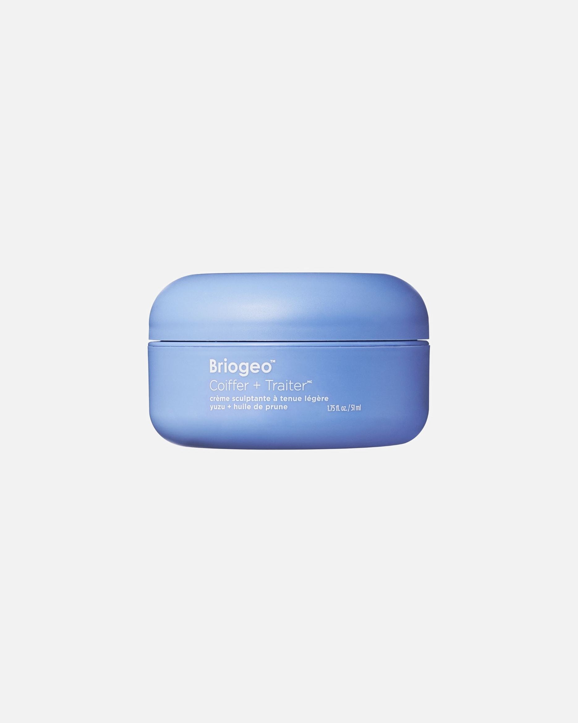Briogeo matu krēms Style + Treat™ Yuzu + plūmju eļļas vieglais veidošanas krēms - 150 ml