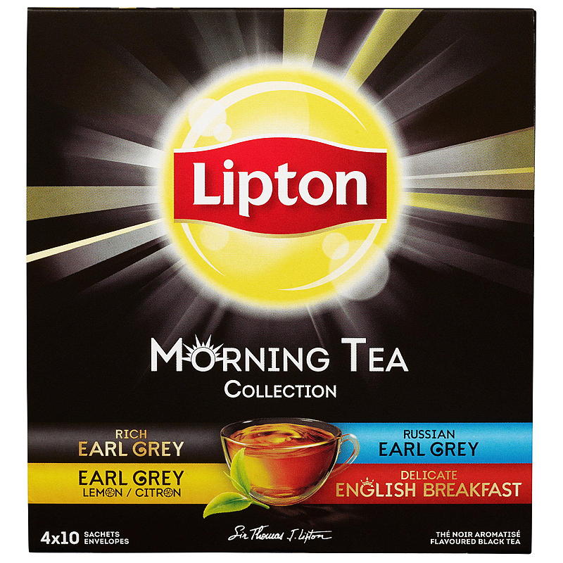 Lipton Lipton Morgonte 40 st. Kollektion