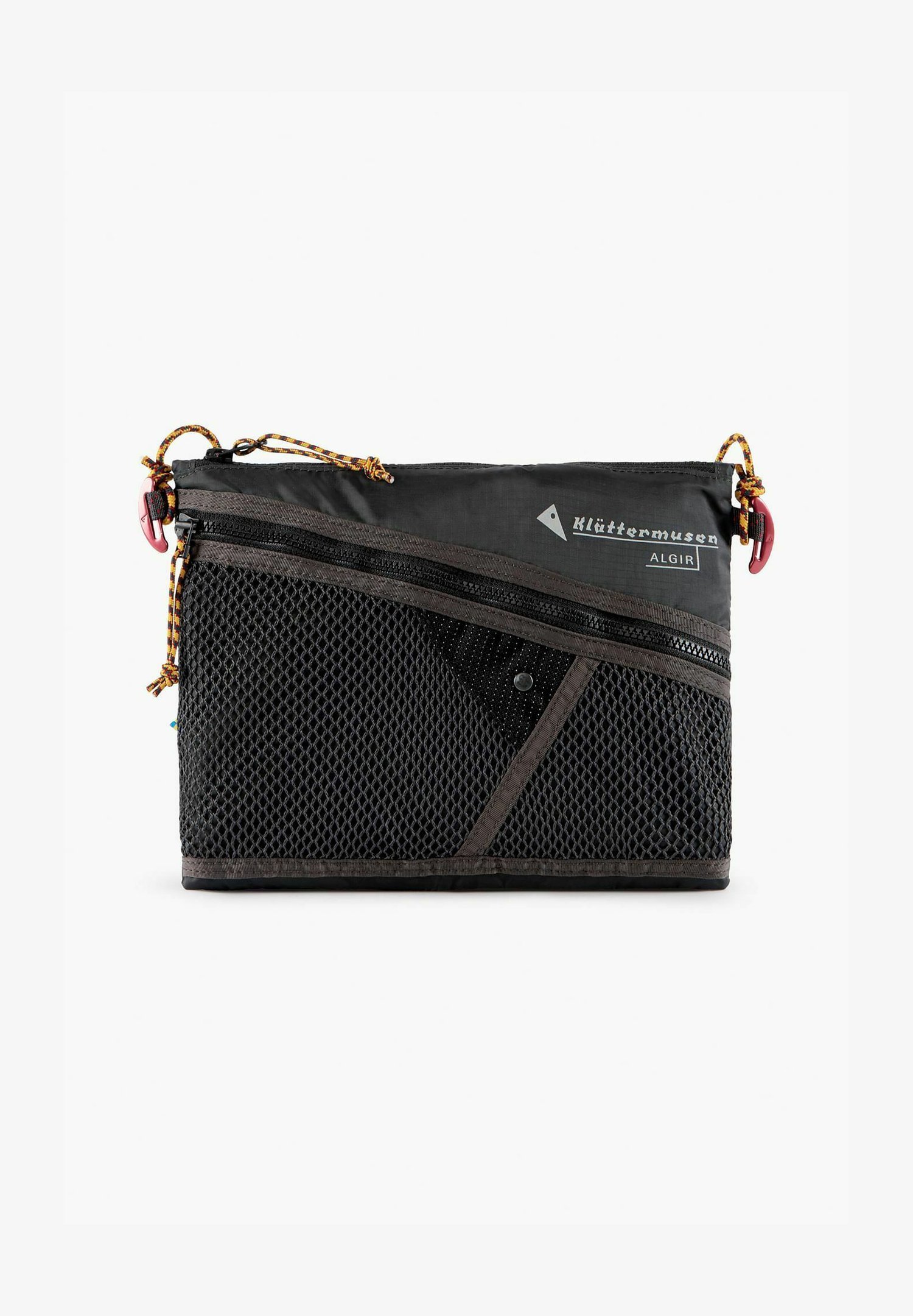 Klättermusen ALGIR ACCESSORY BAG MEDIUM - Umhängetasche - Rabe