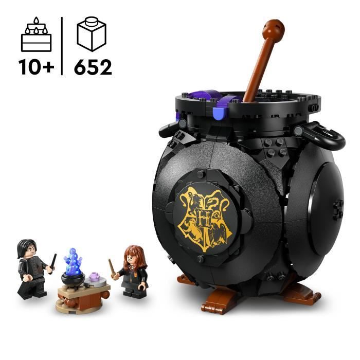 LEGO Harry Potter 76464 Le Chaudron : le Cours de Potions Caché - Jouet dès 10 ans - Déco