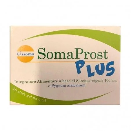 Somaprost Plus 20 sticks, voedingssupplement voor de prostaat en urinewegen