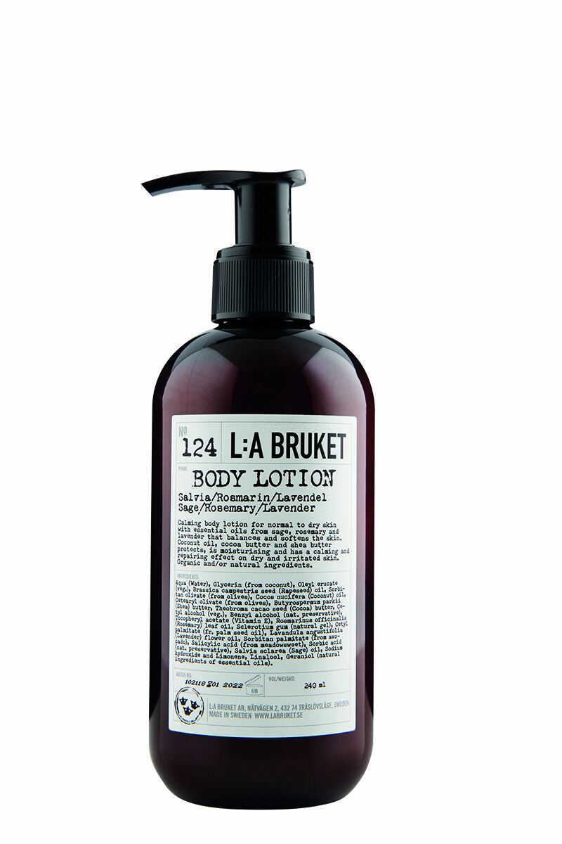 124 Losion za tijelo kadulja/ružmarin/lavanda 240 ml - L:a Bruket