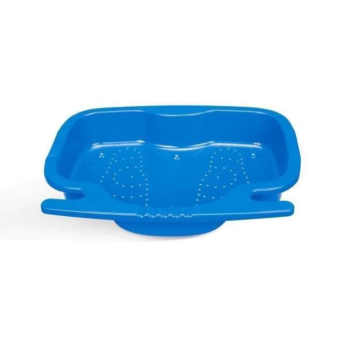 Piscina tubular rectangular INTEX Metal Frame Junior (3,00 m x 2,00 m x 0,75 m) con pediluvio.