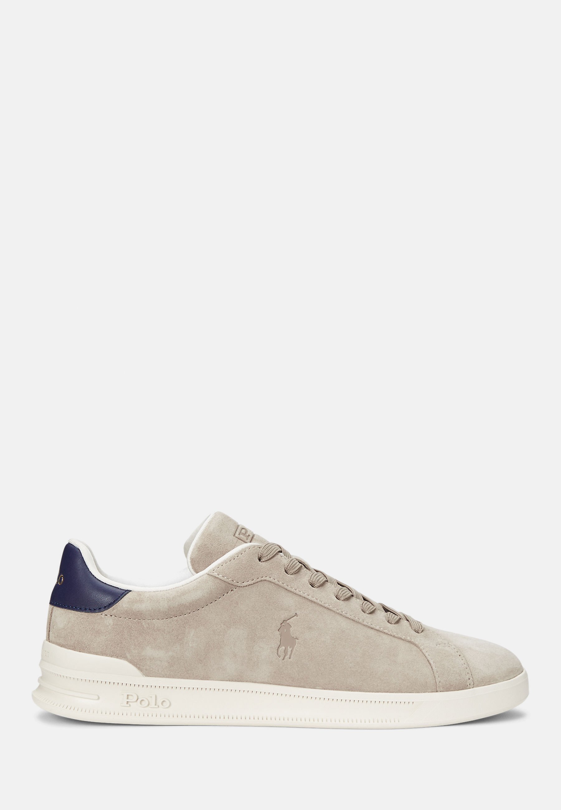 Polo Ralph Lauren HERITAGE COURT II SUEDE SNEAKER UNISEX - Tenisky - black/navy