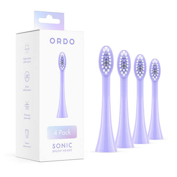 Ordo Sonic Bürstenkopf Violett 4 Stück